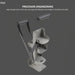 Heavy-Duty Metal Can Crusher for 12oz & 16oz Cans with Bottle Opener