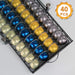 Vertuo/Vertuoline 40‑Pod Drawer Coffee Capsule Holder with Tempered Glass Tray