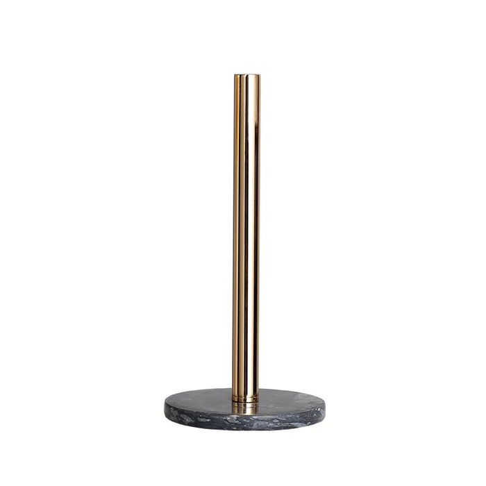 Marble Desktop Tissue Rack – Metal Paper Holder & Storage Shelf