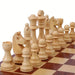Wooden 32-Piece Chess Set — King 110mm with Leather Board, Gift for Teens & Adults