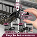 Kitchen Sink Faucet Organiser — Rustproof Adjustable Sponge & Brush Holder