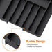 Adjustable Cutlery Drawer Organiser – Expandable Plastic Tray with Dividers