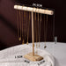 Solid Wood Jewellery Display Stand with Wooden Base – Bracelet, Necklace & Hairband Rack