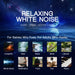 Portable White Noise Machine with Night Light — Rechargeable Sleep Aid for Babies & Adults
