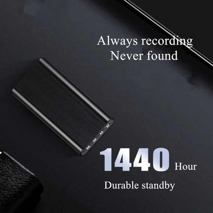 Mini Voice Recorder — 8GB Built-in, Expandable to 128GB, Noise Reduction, Magnetic