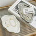 Cloud-Shaped Jewellery Tray – Plastic PP Organiser (19.5×13.5×1.5cm) – White or Silver