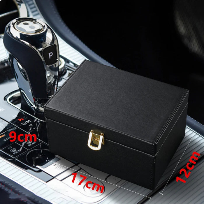 Faraday Box for Car Keys — Signal-Blocking Key Safe (Black, 9×17×12cm)