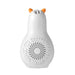 M9 Portable White Noise Machine — Rechargeable Night Light, 24 Sounds (White)