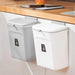 Kitchen Compost Bin — 9L Hanging Bin with Odour-Sealing Lid