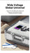 67W GaN USB‑C Desktop Charger — PD/QC Fast Charging, 2C+2A Ports for MacBook, Samsung, iPhone 15