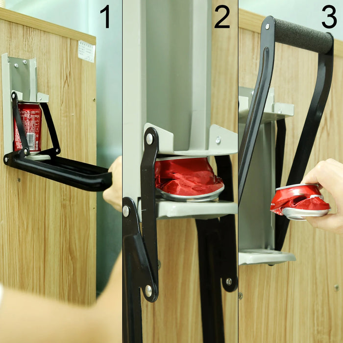 Wall‑Mounted Aluminium Can Crusher — High Leverage for 12oz Cans