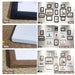 13-piece Wooden Picture Frame Set for Wall — Mixed Sizes for Photos
