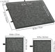 Felt Puzzle Table for 1000 Pieces — 6-Drawer Portable Jigsaw Board with Stand Cover, 77 x 53.6 x 4.2 cm