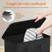 65L Covered Foldable Laundry Basket – Large Capacity, Space‑Saving & Portable