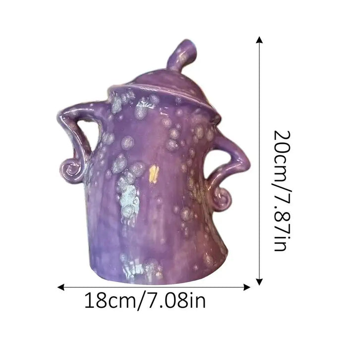 Canister With Attitude – Airtight PVC Food Storage Jar for Cookies & Candy