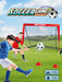Portable Pop-Up Football Goal — Foldable Training Net for Garden, Indoor & Outdoor
