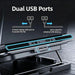 6-Fan Laptop Cooling Pad — 5-Level Adjustable Stand for 12–18-inch Laptops, Quiet USB Powered