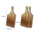 Acacia Wood Mini Cutting Board Set (3pcs) — Rectangle Chopping Blocks for Meat, Cheese & Bread