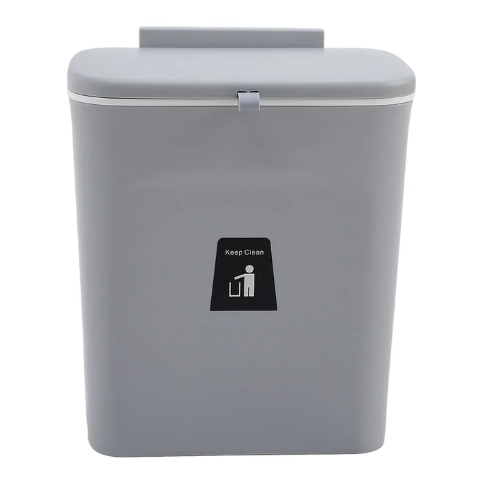 Kitchen Compost Bin — 9L Hanging Bin with Odour-Sealing Lid
