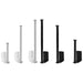 No‑Punch Stainless Steel Paper Towel Holder — Adhesive Kitchen Roll & Wrap Rack