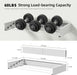 Collapsible Wall-Mounted Laundry Drying Rack — 5 Aluminium Rods