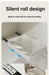 Metal Slide‑Rail Pull‑Out Cabinet Organiser with Self‑Adhesive Base
