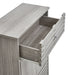 Modern Wooden Freestanding Bathroom Cabinet - Grey Oak, 60 x 30 x 85cm
