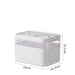 Large Portable Multi‑Tier Medical Storage Box — Plastic Medicine Cabinet
