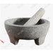 Granite Mortar and Pestle – Natural Stone Grinder for Spices & Guacamole
