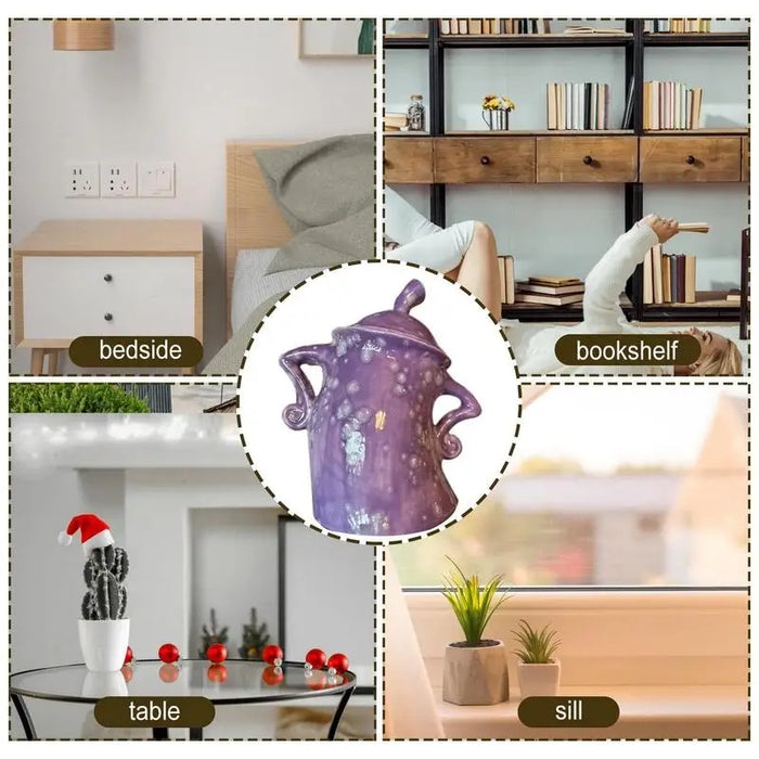 Canister With Attitude – Airtight PVC Food Storage Jar for Cookies & Candy