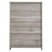 Modern Wooden Freestanding Bathroom Cabinet - Grey Oak, 60 x 30 x 85cm
