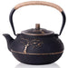 900ml Plum Blossom Cast Iron Teapot with Stainless Steel Infuser