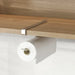 No-drill Cabinet Hanger Paper Towel & Toilet Roll Holder – Iron Wall/Cabinet Storage