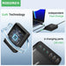100W GaN 6‑Port Desktop Charger — 3×USB‑C (PD) + 3×USB‑A, 1.5m Cable