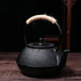 Cast Iron Teapot — Japanese-style Kettle 300/600/900/1200ml with 304 Steel Infuser
