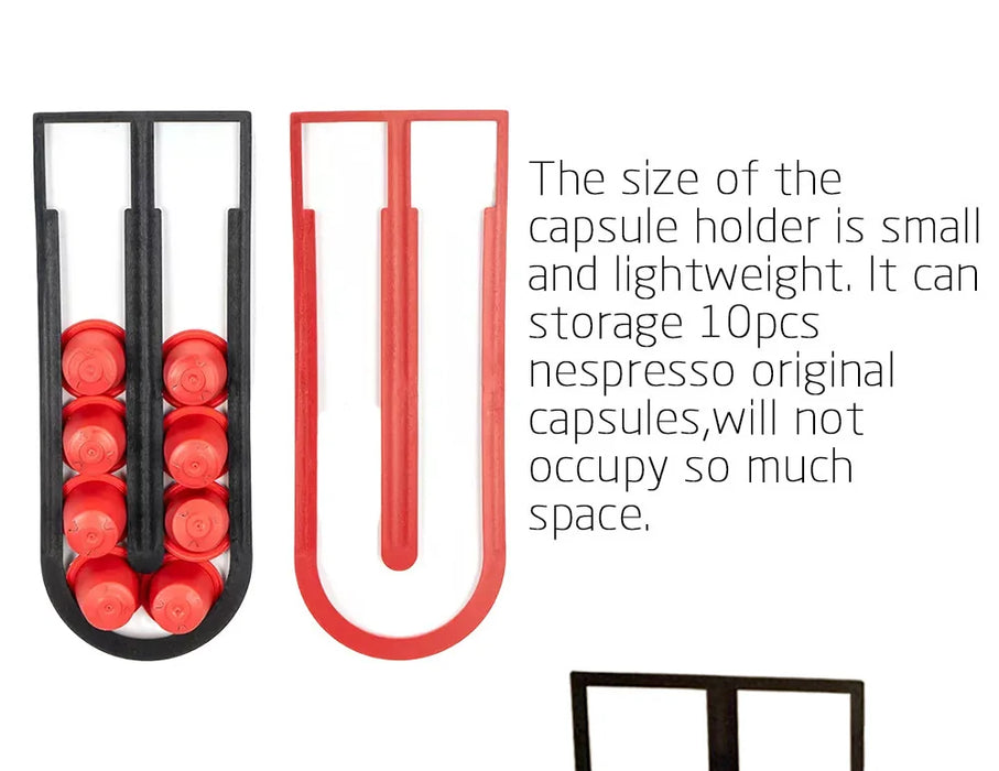 Coffee Capsule Tower Stand – Holds 10 Nespresso Original Capsules