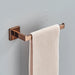 Rose Gold Bathroom Hardware Set — Stainless Steel Towel Rail, Toilet Paper Holder & Hook
