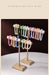 Solid Wood Jewellery Display Stand with Wooden Base – Bracelet, Necklace & Hairband Rack