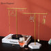 T-shaped Jewellery Display Stand — Wood & Metal, Gold and Black options