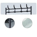 5-Tier Metal Coat Stand with Shoe Rack & 8 Hooks – Freestanding Hall Tree, Black