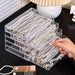 Transparent Jewellery Storage Box — Necklace Tray (3- or 5-layer)