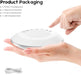 Portable Baby White Noise Machine — 28 Soothing Sounds, USB‑C Rechargeable, Timer & Memory