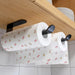 Self‑Adhesive Wall‑Mounted Tissue & Towel Holder — Space‑Saving No‑Drill (White/Black)