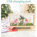DIY Shadow Box Frame with USB Nightlight – Wood, Acrylic & Resin Display Case, 26×13×6cm