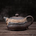 Japanese‑Style Gilt Iron‑Glaze Ceramic Teapot 250ml – Handmade Pu'er & Oolong Teaware
