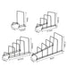Iron Art Multi-Layer Kitchen Rack — Space-Saving Cutting Board & Lid Organiser