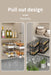 Pull-out 2-Layer Plastic Spice Rack — Large Capacity Kitchen Organiser