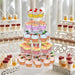 Clear Acrylic Round Cupcake Stand — 3/4/5 Tier Dessert Display