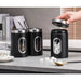 3‑Pack Stainless Steel Food Storage Jars with Viewing Window — Kitchen Sealed Jars