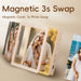 4-inch Digital Photo Frame with Bluetooth Speaker, TF Playback & Voice Recording